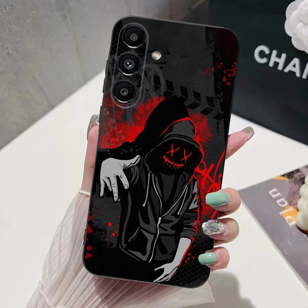 Devil B-Bad Boy Anime  Phone Case For Samsung S24,S21,S22,S23,S30,Ultra,S20,Plus,Fe,Lite,Note,10,9,5G Black Soft Cover