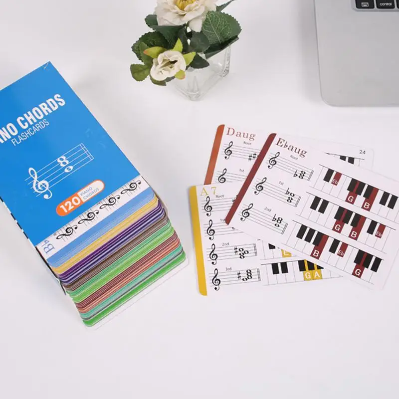 Piano Note Reading Flashcards Note Reading Flash Cards Fun Music Note Flash Cards Beginners Electric Piano Chords Chart