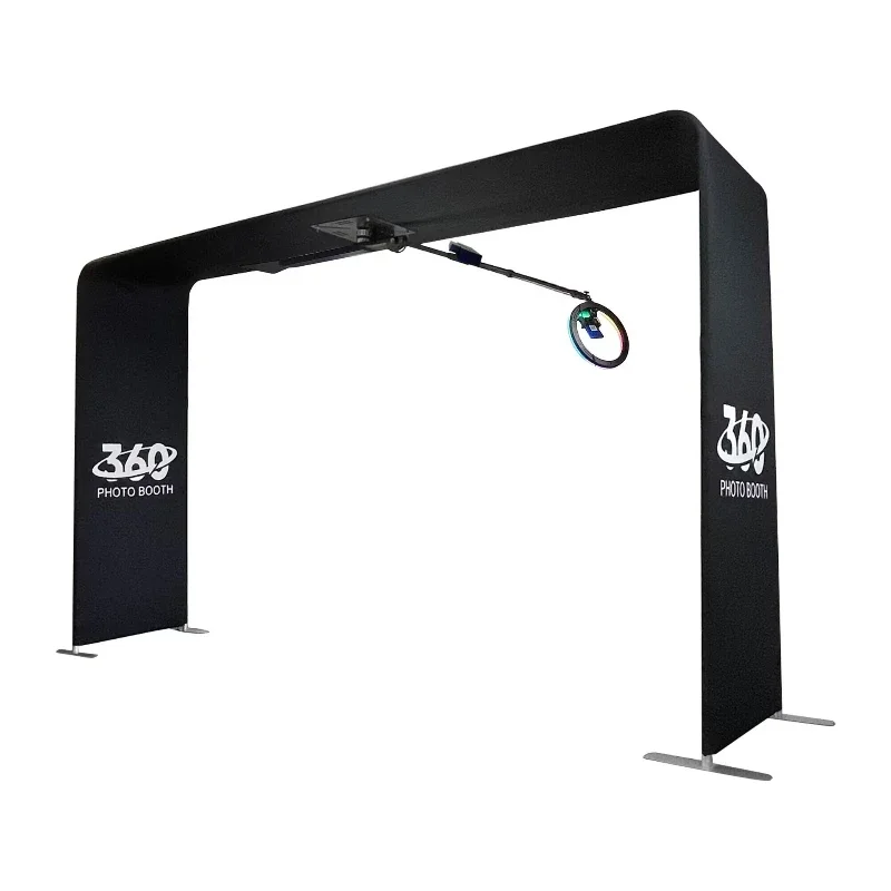 

New party artifact 360overhead photobooth, arch ceiling stage