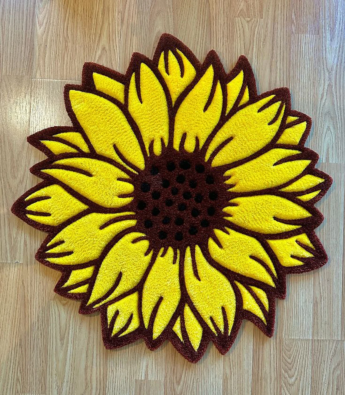 

Color Flower pattern carpet garage living room kitchen simple housewarming gift imitation cashmere non-slip decorative carpet
