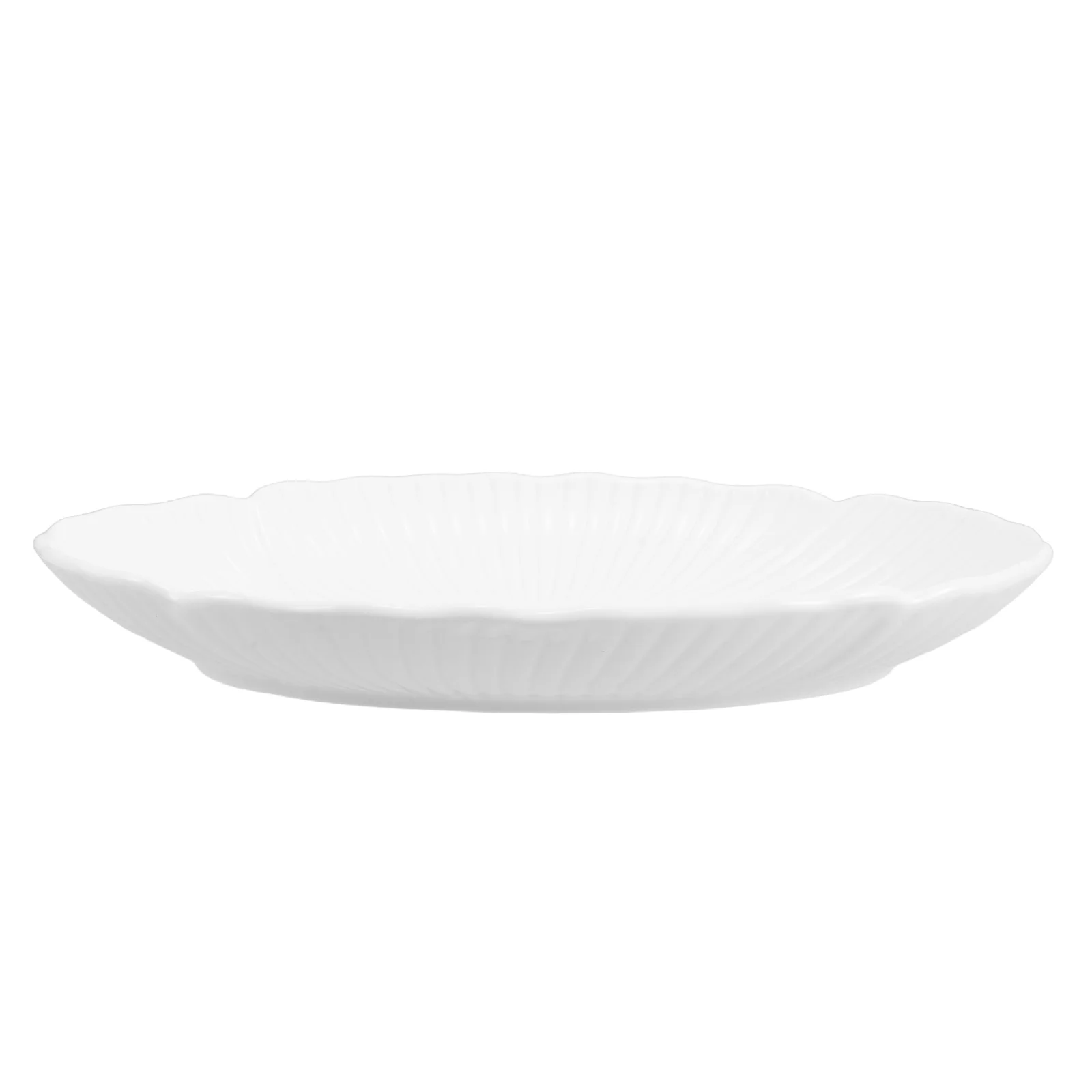 

10 Inch Ceramic Serving Plate Elegant Multi Purpose Dessert Dish For Appetizers Sushi Jam Honey Photo Prop Tabletop Decoration