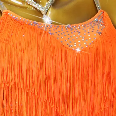 2025 Latin Dance Dress Practice Clothes Samba Costume Womens Suit Sport Fringe Skirt Girls Ballroom Dancewear Sexy Stage Outfits