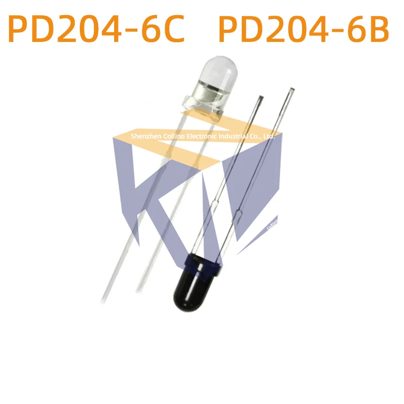 10pcs/set PD204-6B PD204-6C DIP-2 Silicon PIN Photodiode