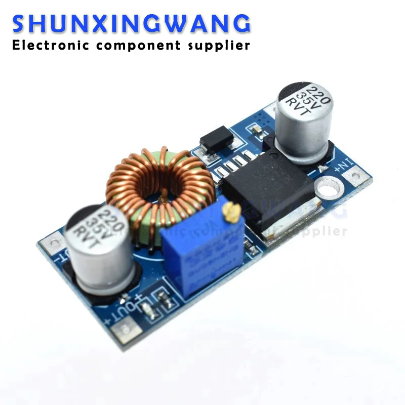 XL4005 DC-DC adjustable step-down 5A 75W power Supply module Large current Large power Beyond LM2596