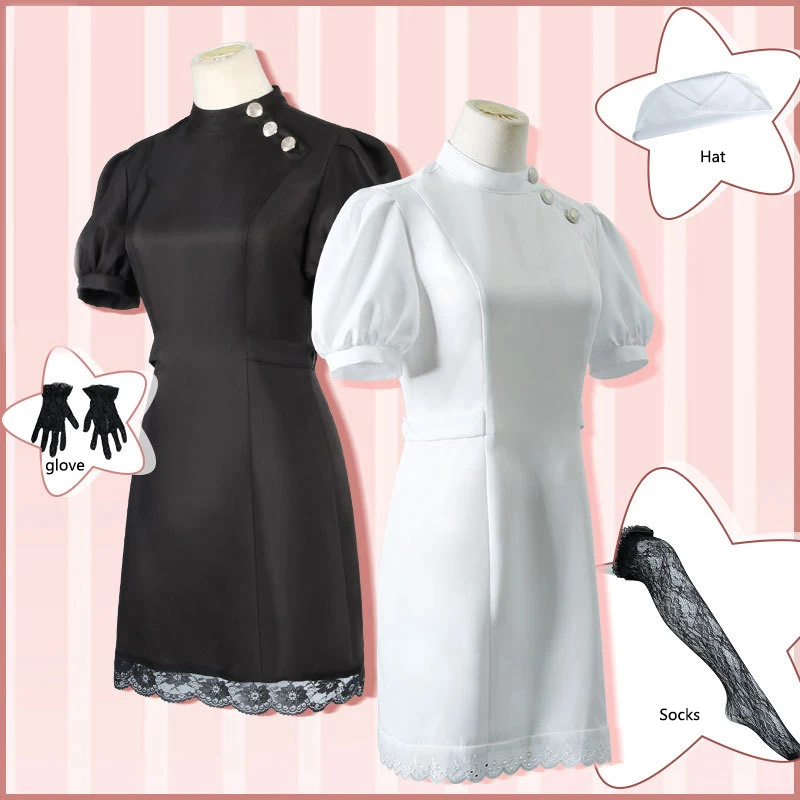 Nurse Uniform Marin Kitagawa Cosplay My Dress Up Darling Maid Costume Uniform Outfits Halloween Carnival Suit