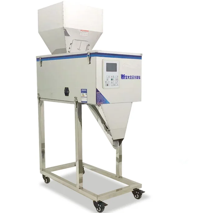 مبيعات المصنع مباشرة 10-3000 جرام كيس شاي بذور الحبوب الكيس مسحوق وزن آلة تعبئة الجسيمات آلة التعبئة