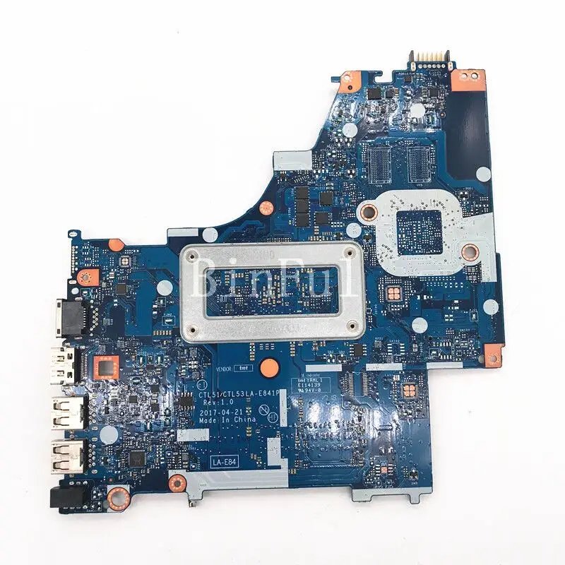 924720-601 924720-501 924720-001 Mainboard For 15-BW Laptop Motherboard With A6-9220 CPU CTL51/CTL53 LA-E841P 100% Working Well