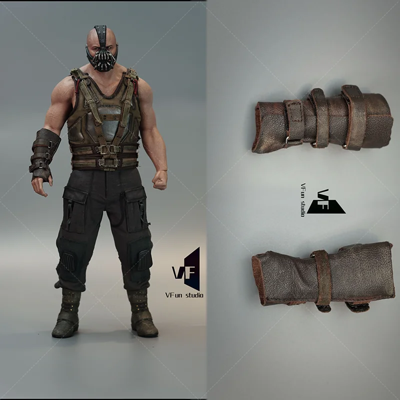 

VFun Studio VF003 масштаб 1/6 мужской аксессуар Bane из натуральной кожи, защита запястий и рук для 12-дюймовой экшн-фигурки, игрушки-солдаты