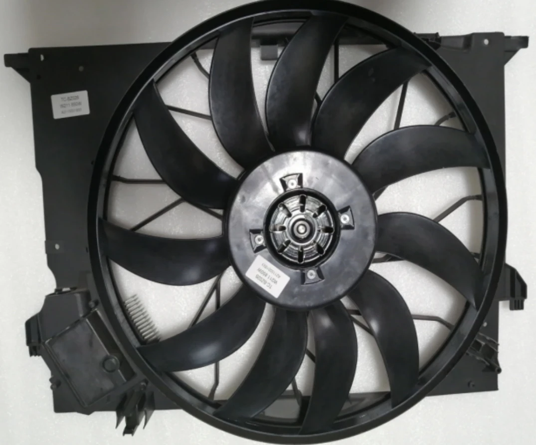 A2115002293 A2115001393 A2115001893 Cooling Radiator Fan Assembly for MERCEDES BENZ W211 S211 E280 E300 E320 E400 E420 E63 AMG