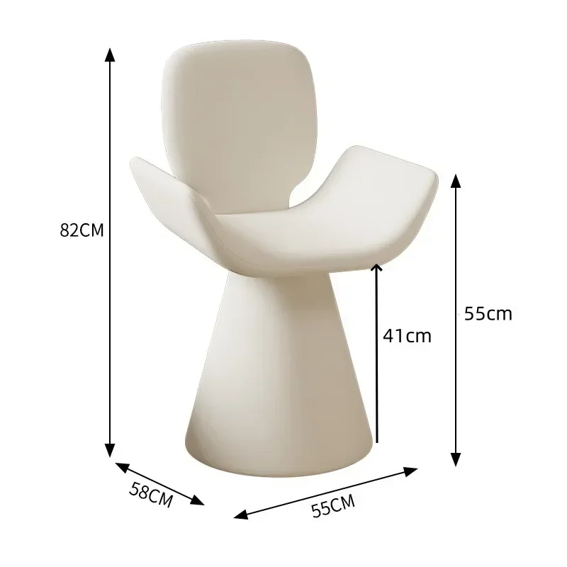 Bedroom Cream Wind Premium ins Wind Dressing Stool Makeup Chair Rotatable