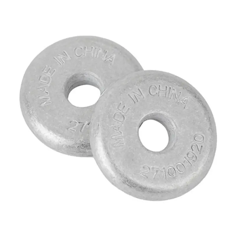 A56P-10Pcs Motorboat Anode Anti-Corrosion Zinc Block 271001920 For Sea-Doo BRP RXP RXT GTI GTX Anode Zinc