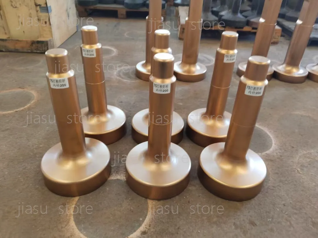 Forged Excavator Pile Driver Hammer 68, Steel Pipe Pile Driving Tool for Wood Pile, Breaker Hammer Accessory