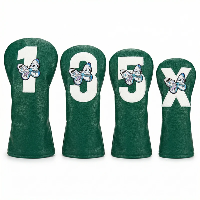 

Защитный чехол для клюшек для гольфа, чехол для деревянных клюшек, чехол для клюшек из железа и дерева, аксессуары для гольфа, чехол для деревянных клюшек, материал из полиуретана.