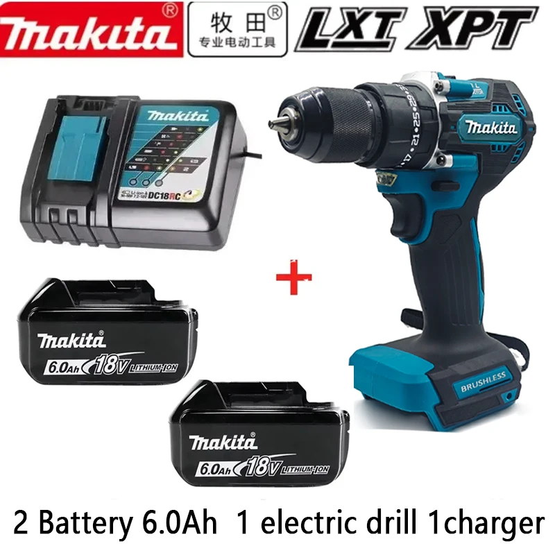 Originele Makita 18V Li-ion accu 5Ah 6Ah 9Ah oplaadbaar voor POP draadloze handboormachine DDF487 slijptol sleutel