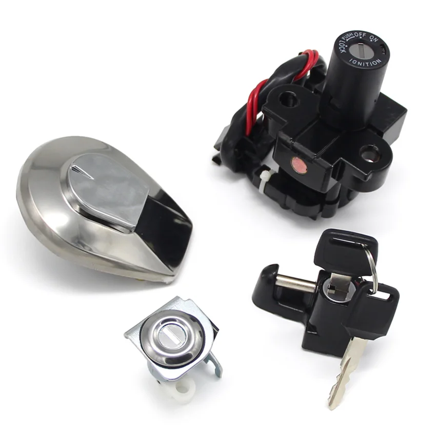 قطع غيار الدراجات النارية لهوندا CB750 البومة 35010-MW3-830 مفتاح إشعال غطاء الوقود الغاز مقعد مفتاح القفل عدة الملحقات