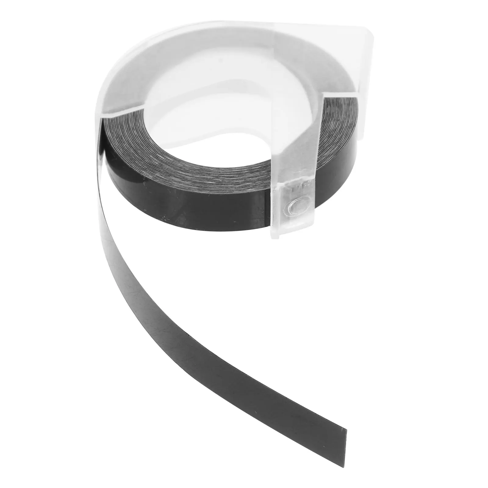 1 Roll 3D Embossed Label Tapes For Manual Label Maker Multi-Use Reusable Price Tags Sticky Plant Bottle Name Labels Durable