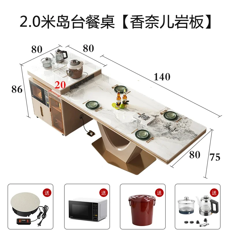 طاولة طعام كلاسيكية حديثة فاخرة قطعة مركزية رف تخزين طاولة طعام المطبخ شحن مجاني أثاث كوميدور للمكياج