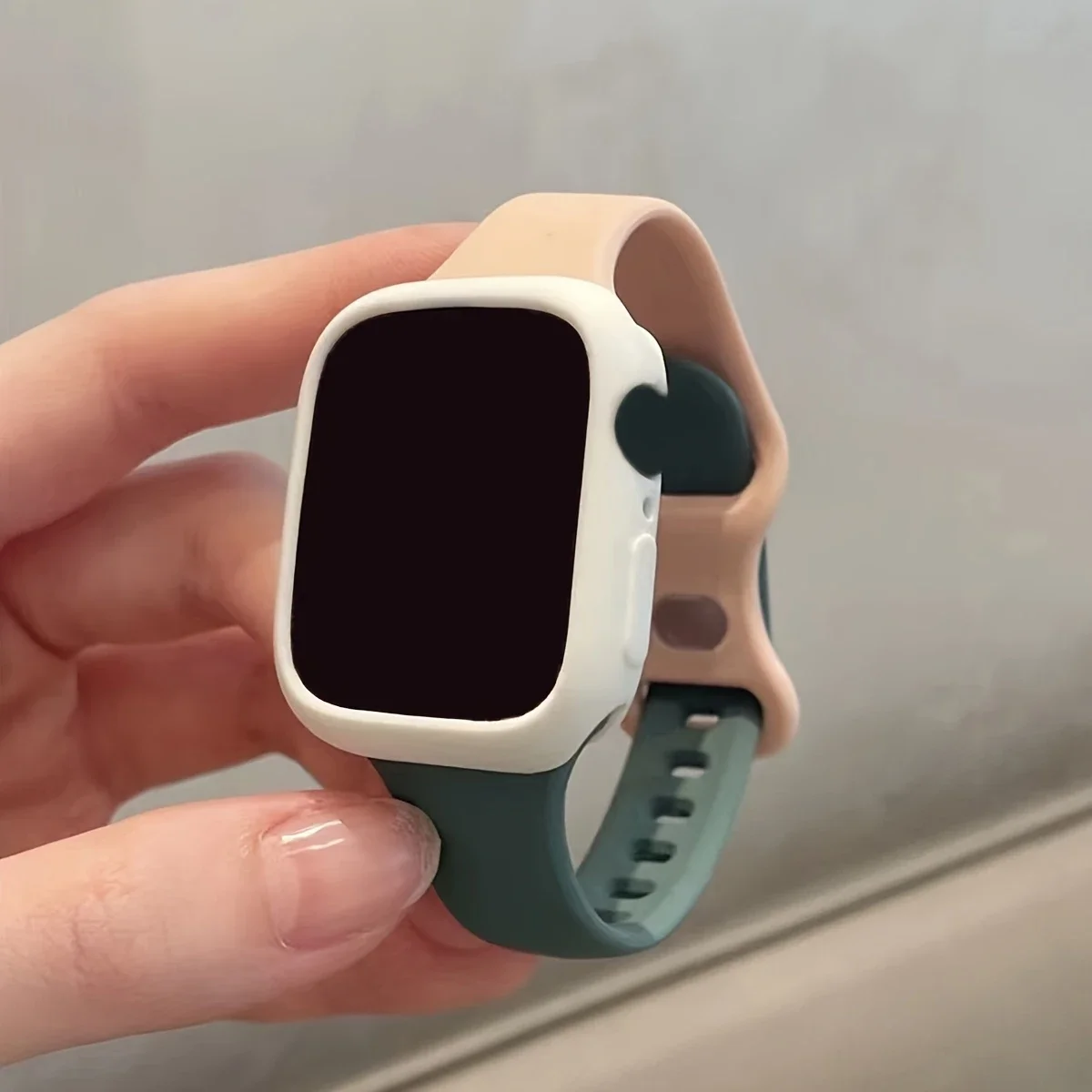 애플워치 슬림 시계 스트랩 45mm 44mm 40mm 41mm 42-46mm 실리콘 밴드 iWatch 밴드 시리즈 8 7 10 3 4 5 6 9 울트라 2 49mm