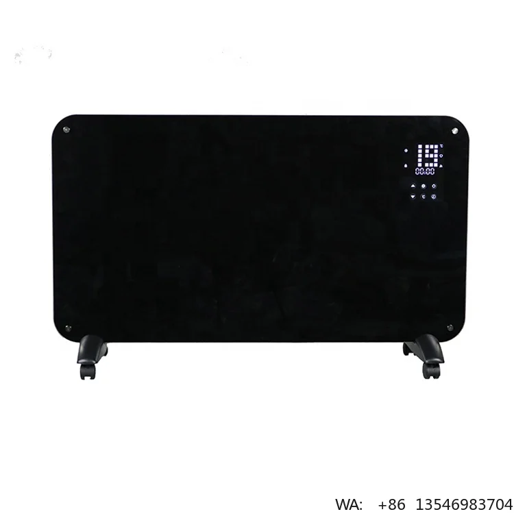 Portable 1500W Electric Convection Heater UK Plug Remote Control Room Outdoor Use Overheat Protection Freestanding SAA Certified