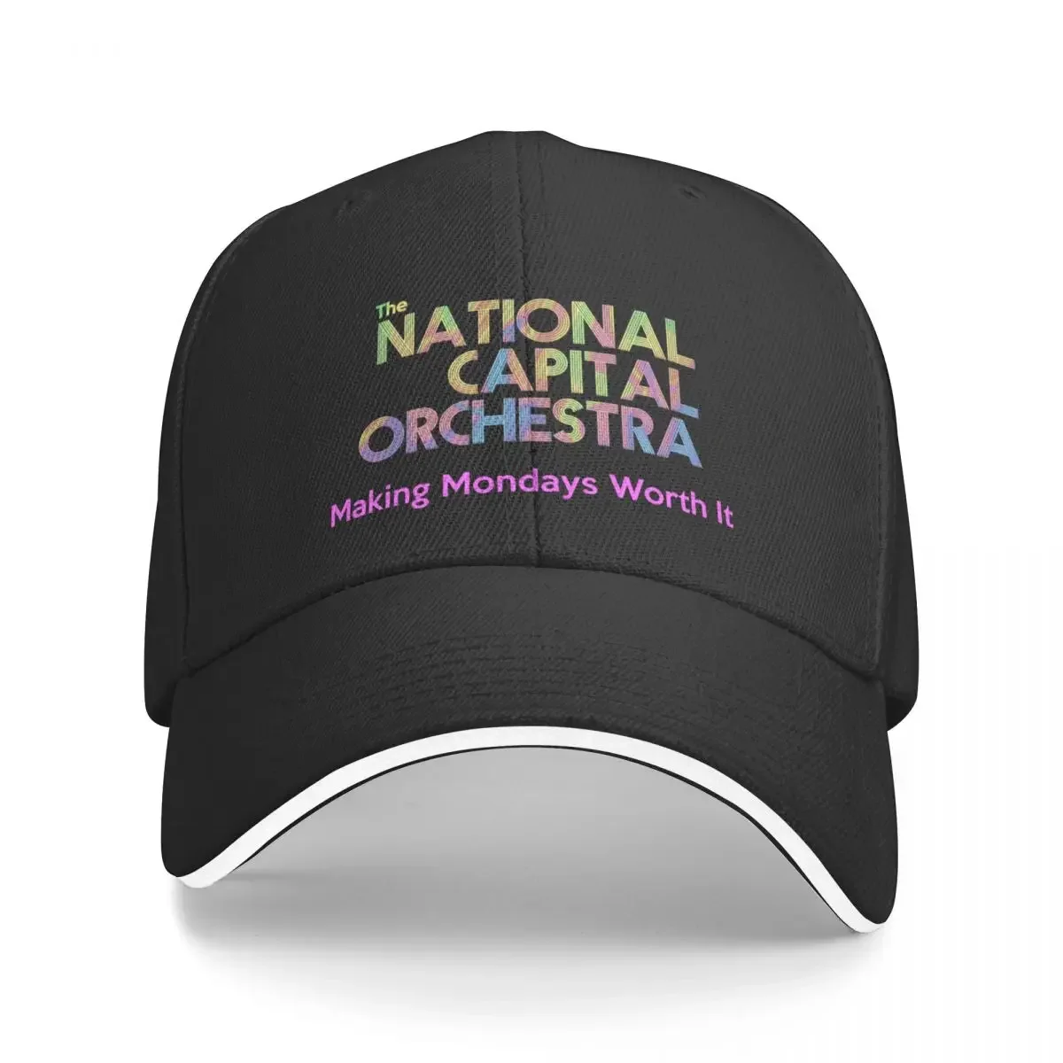 National Capital Orchestra NCO 2023 Making Mondays Worth ItLogo Baseball Cap western Hat hard hat Sports Cap Boy Child Women's