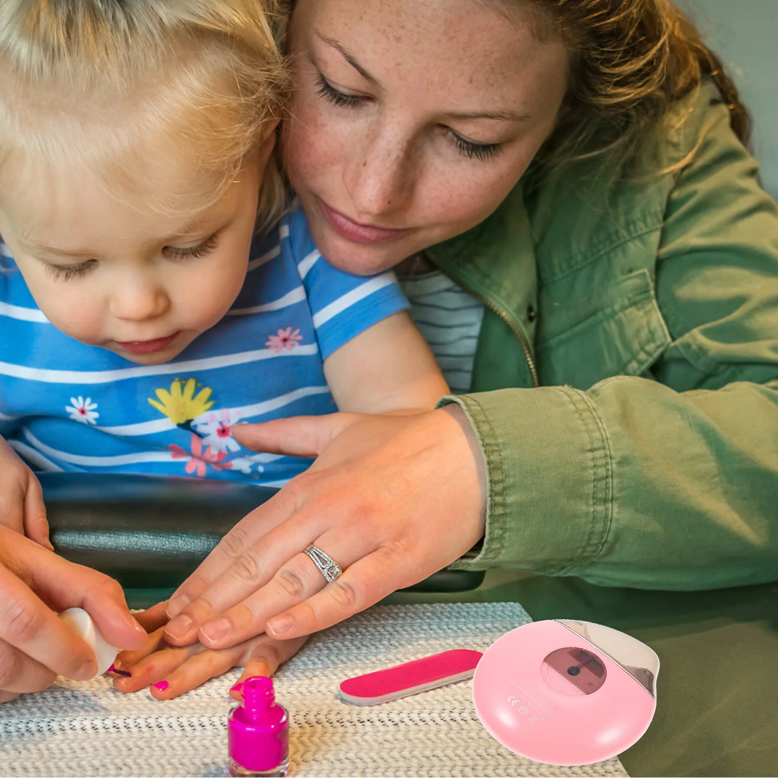 

1Set Kids Nail Trimming Set Premium Material Easy Use Safe Nail Trimmer Tool Kids Manicure Kit Pedicure Tool Safe Polishing Kit