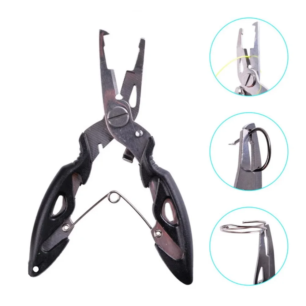 Multifunction Fishing Tools Accessories for Goods Winter Tackle Pliers Vise Knitting Flies Scissors Braid Set Fish Tongs