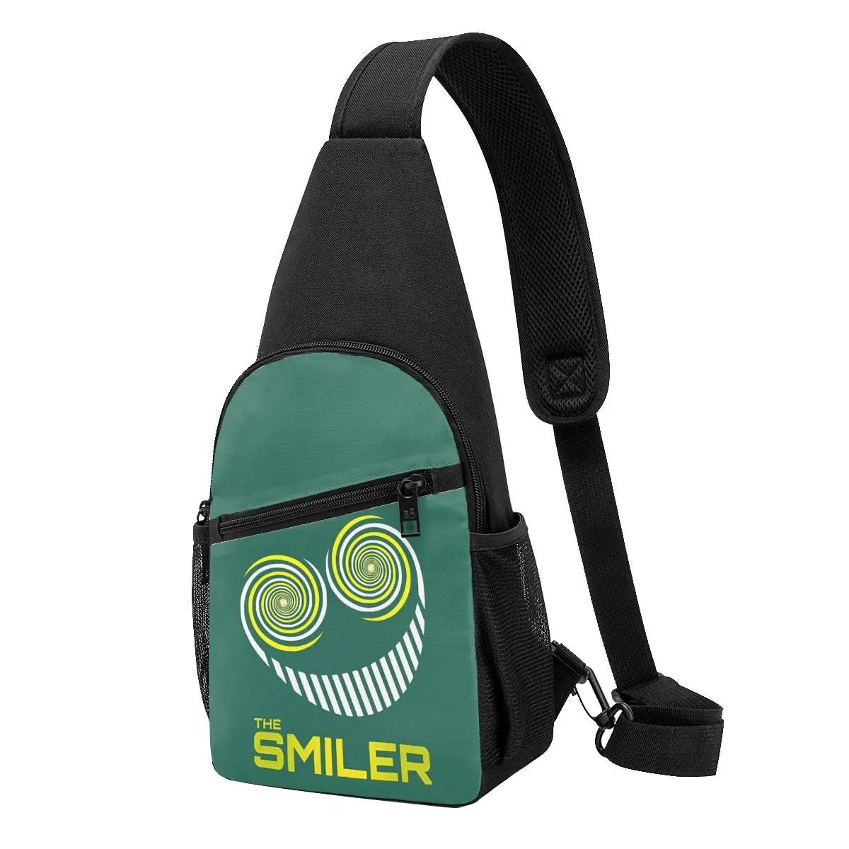 Сумка-слинг The Smiler Alton Towers Uniform Outfit Merch UKActive, мужская нагрудная сумка, рюкзак через плечо, сумка-мессенджер, повседневная сумка, наплечная сумка