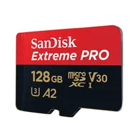 Tarjeta de memoria SanDisk Extreme PRO, tarjeta Micro SD de 512GB SDXC UHS-I 128GB 256GB 64GB U3 C10 V30 A2 4K TF, adaptador de tarjeta Flash para DJI