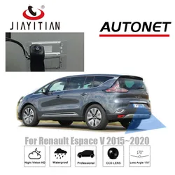 JIAYITIAN Rear View Camera For Renault Espace V 2015~2020/CCD/Night Vision/Backup Reverse Parking Camera adapter Cable