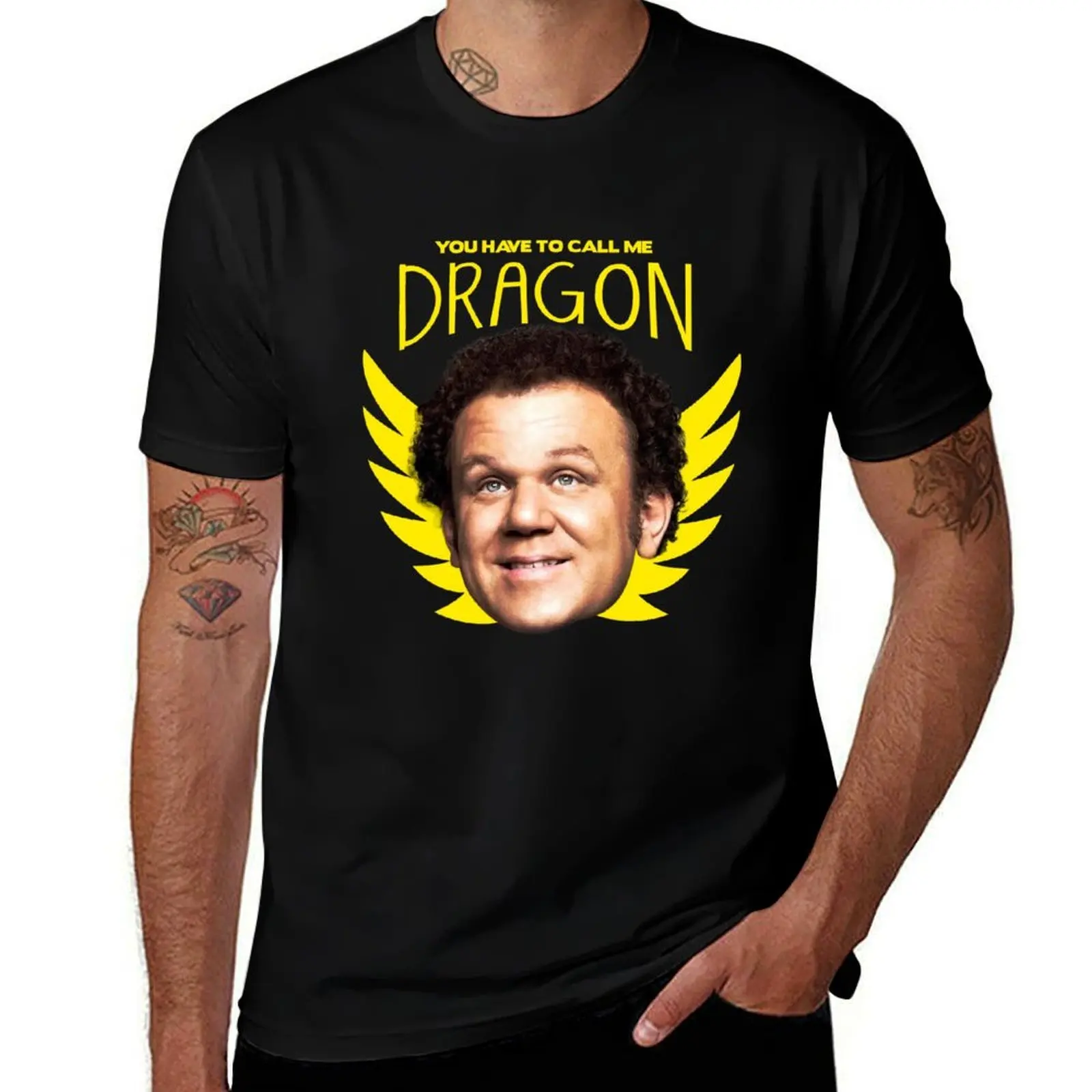

Step Brothers You Have To Call Me Dragon T-Shirt funny t shirts dark humor man t shirt heavy cotton T-Shirt