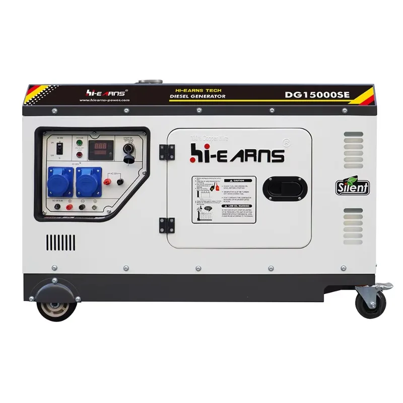 

12.5KVA 10KW Diesel Generators Portable Outdoor Silent Diesel Generator