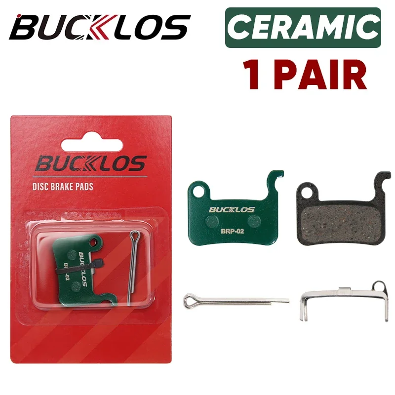 BUCKLOS Fahrradbremsbeläge für SHIMANO A01S M07 M535 MTB hydraulische Scheibenbremsbeläge Rennrad Scheibenbremsbeläge MTB BMX Fahrradteile