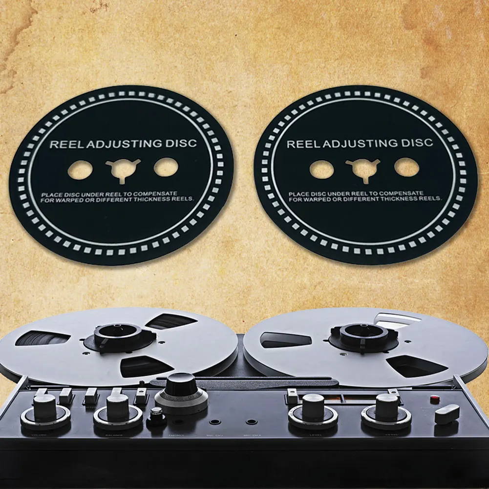 2 قطعة بكرة فاصل ضبط القرص سيليكون 0.9 مللي متر طوقا فاصل أسود ترايدنت/نب محول فاصل ل Revox Studer Revox/Teac