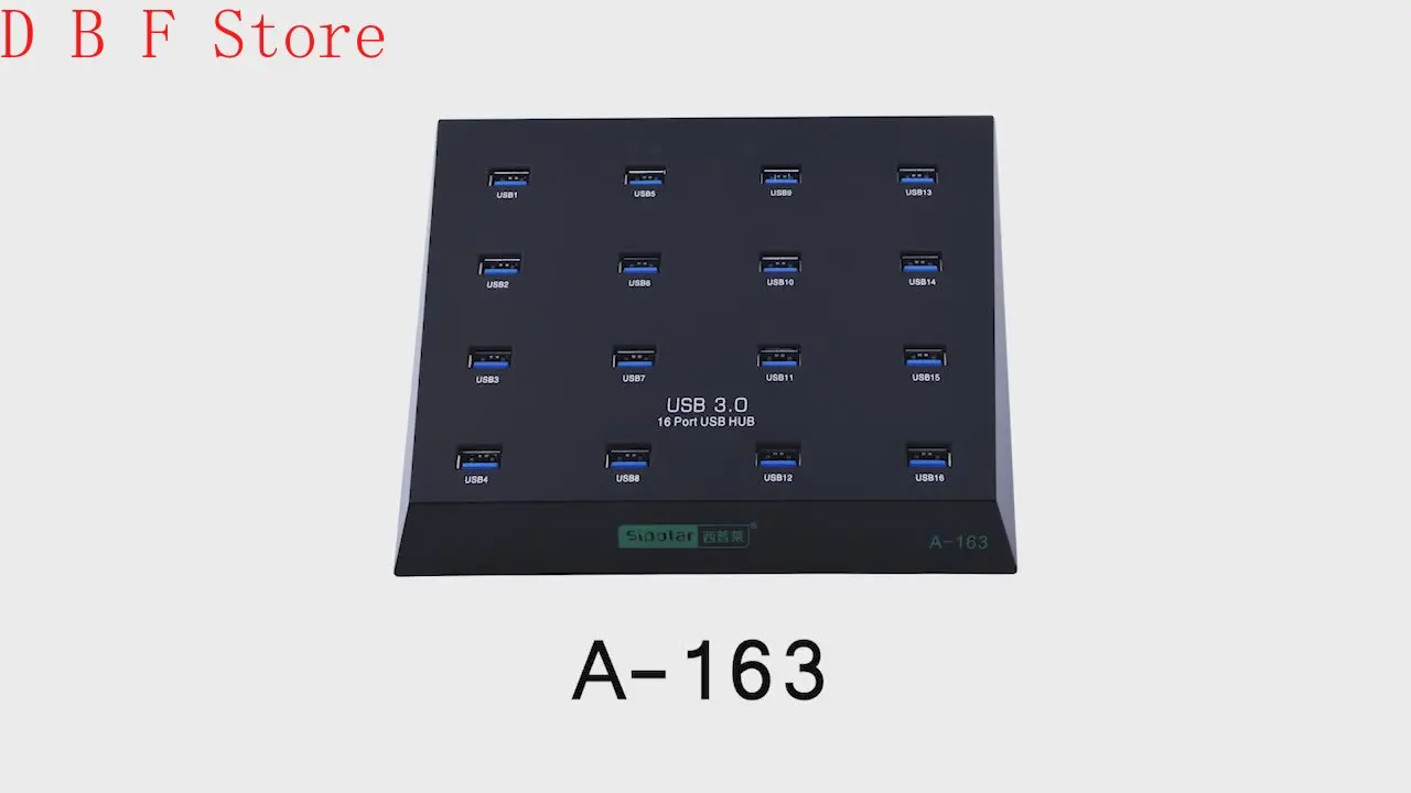 Sipolar Super Speed 5Gbps 16 Ports Usb3.0 Hub Reader External Dvd Drive Usb 3.0 Sd Card Flash Duplicator