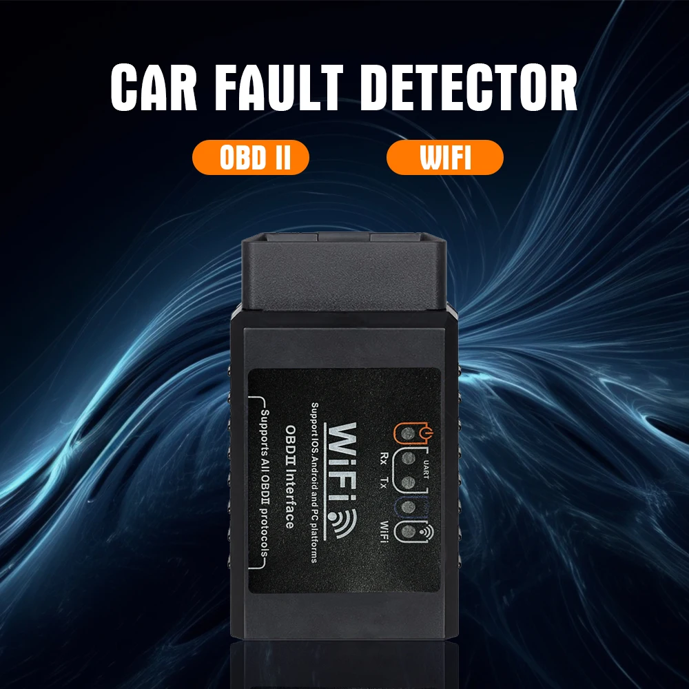 ELM327  WIFI OBD2 V1.5 Scanner Car Code Reader Diagnostic Tool for IOS /Android Support