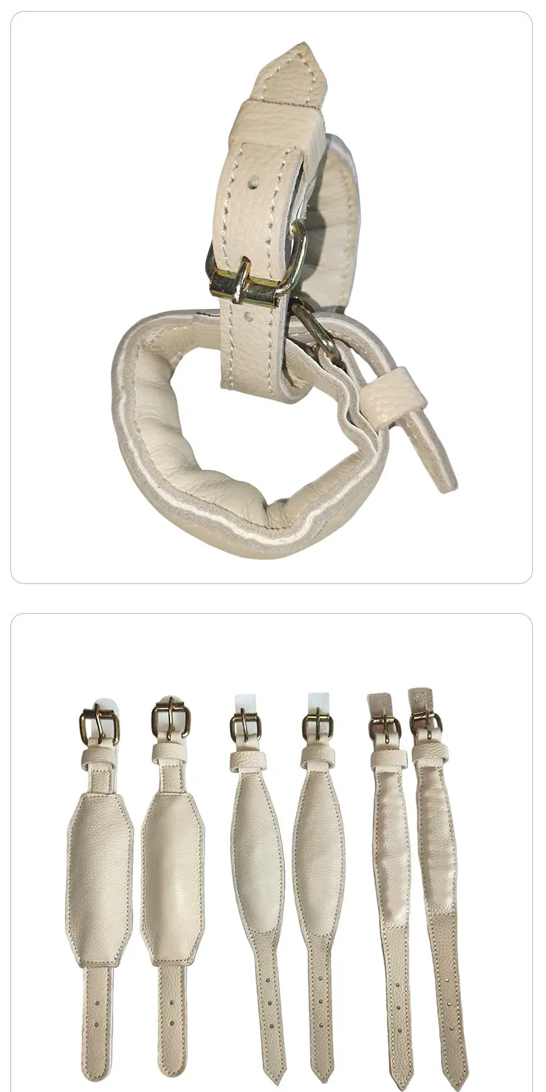 Adjustable Horse Leg Weight Chain Durable Outdoor Equine Exercise Weighting Wrap Horse Training Protection Leg Boots
