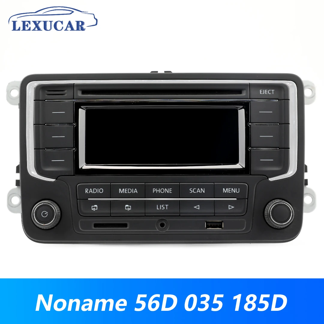 

Noname RCN210 Bluetooth Car Radio CD Player USB MP3 AUX 56D 035 185D English For VW Golf Jetta MK4 Passat B5 Polo RCN