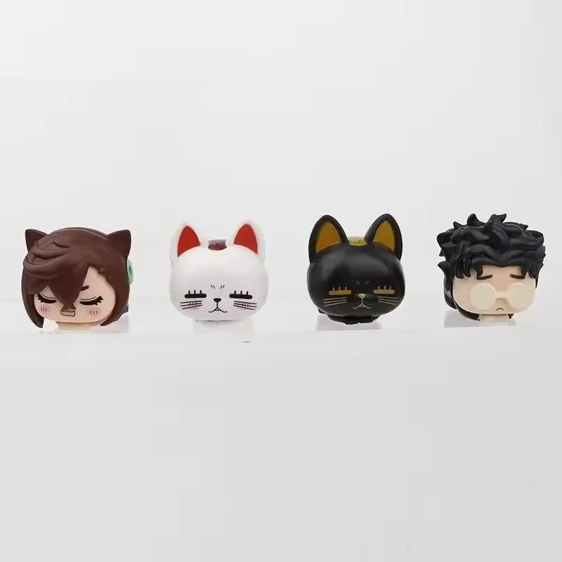 

4Pcs/1Set 5CM Anime Dandadan Figure Takakura Ken Ayase Momo Nap Cat Turbo Granny Party