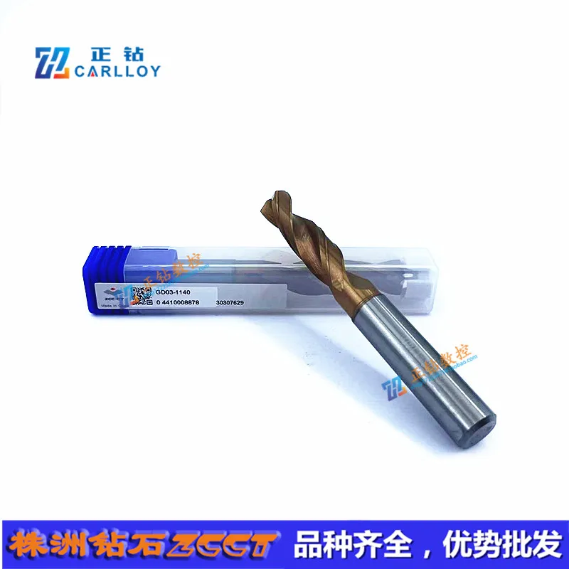 GD03-1140 GD05-1140 GD03C-1140 GD05C-1140 GD08C-1140 ZCC.CT General CNC Solid Carbide Drill