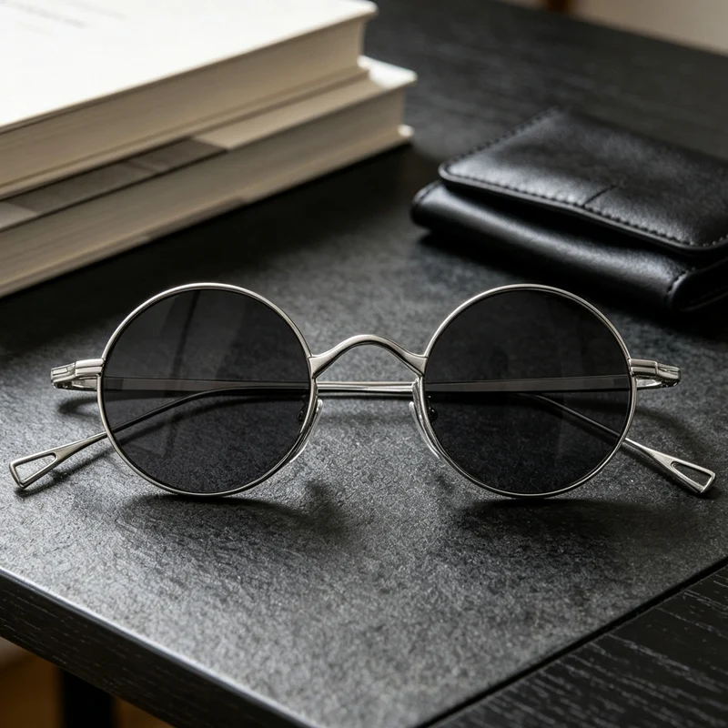 Men Outdoor Anti-UV Sunglasses Shades Women Classic Gray Lenses Eyewear Frames New Trend Optical Spectacle Eyeglasses