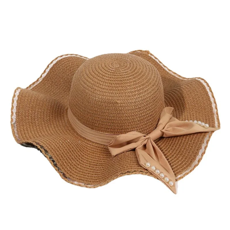 

Straw Hat Women's Big Brim Summer Hat Bucket Hat Fashion Seaside Beach Big Brim Sun Hat Sun Protection Hat Sun Hat