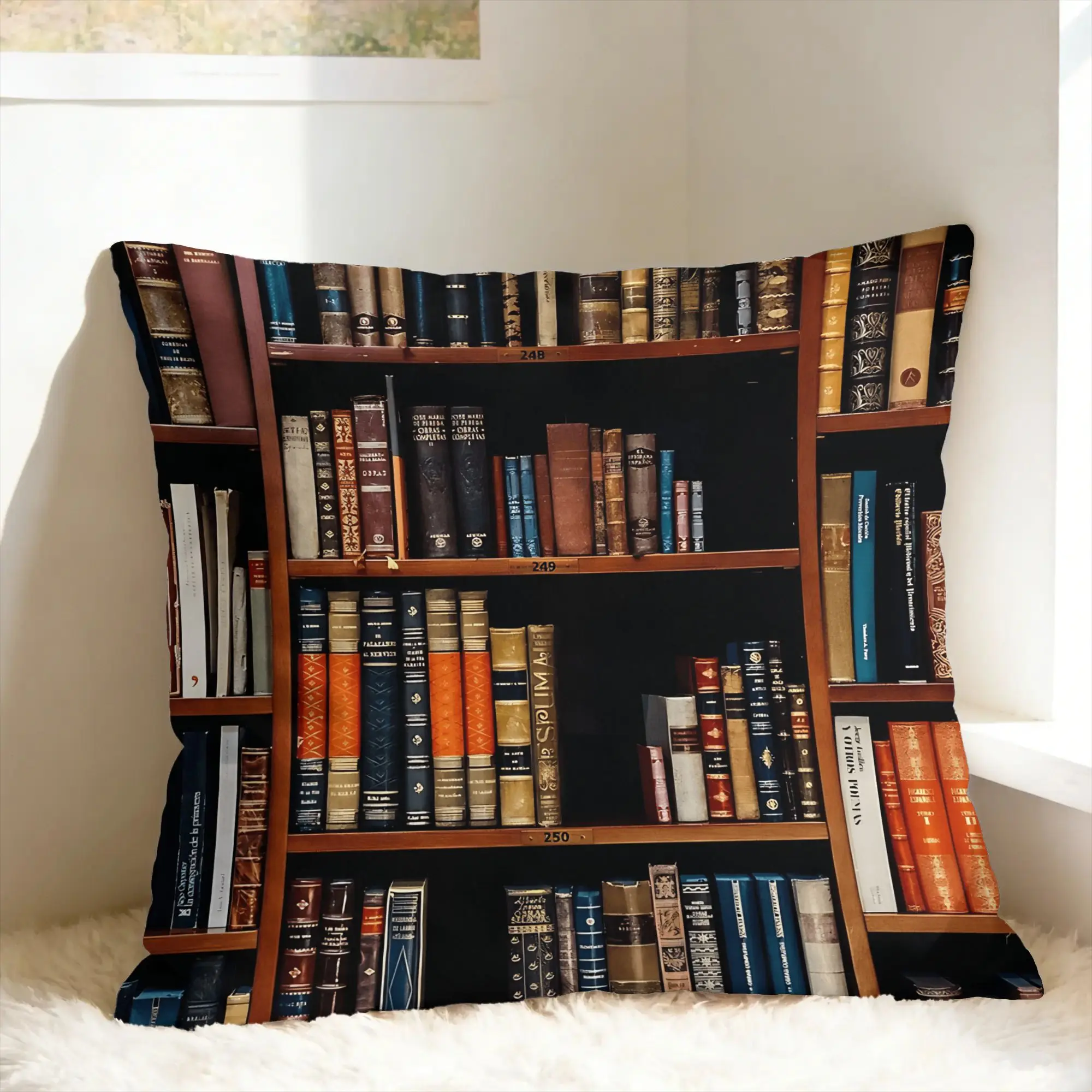 Pillow Cover Book Shelf  Morden Pillow Case For Wedding Party Home Decor Pillowcases