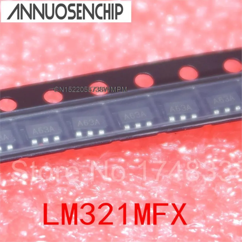 100CS New and Original  LM321MFX A63A SOT-23-5 Low Power Single Op Amp New & original LM321