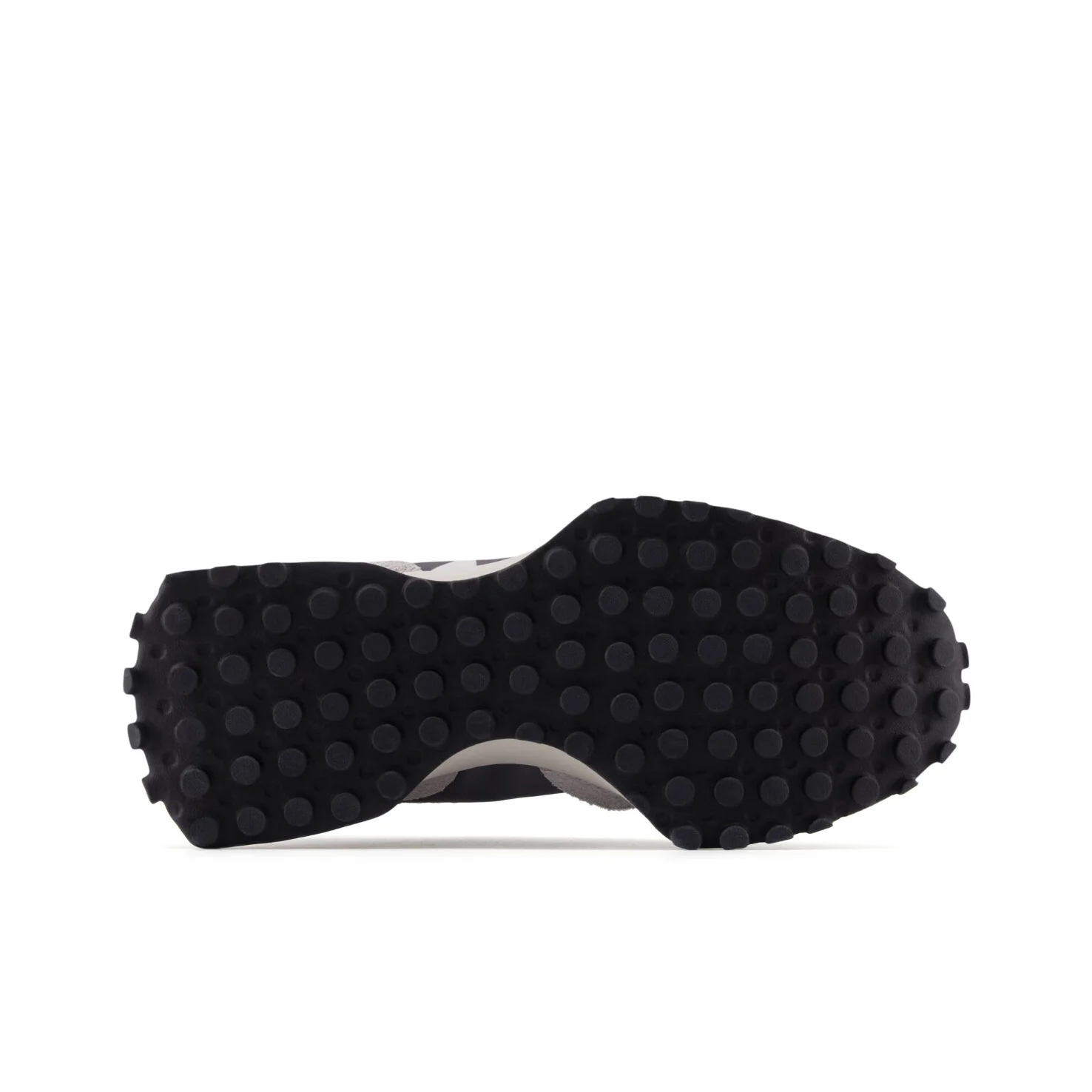 New Balance NB 327 – versatile fabric, low-cut running shoes for men and women, gray color.