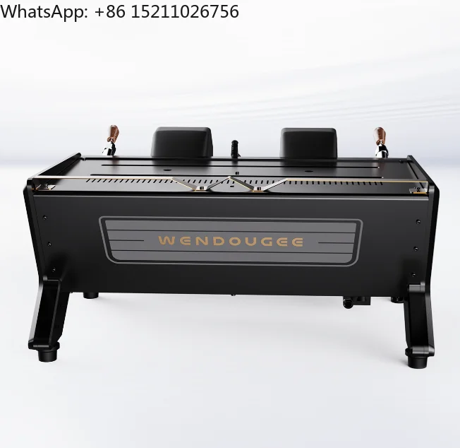 Dual-head Fully Automatic Espresso Machine Portable Touchscreen Battery Powered 24 Cup Capacity Outdoor Commercial Use Stainless