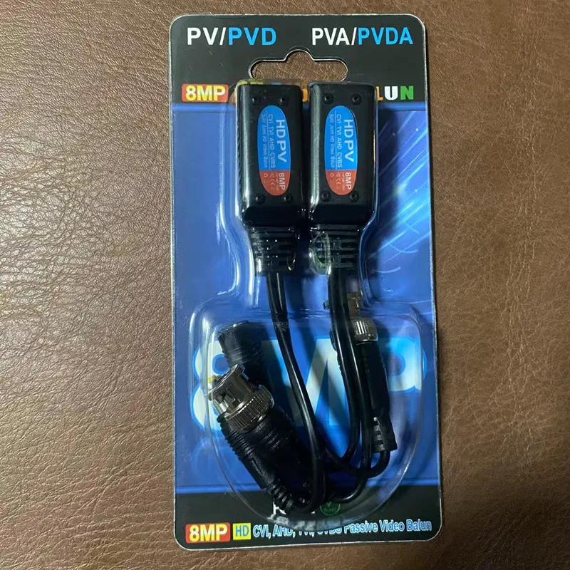 

8MP BNC к RJ45 CCTV Video Balun Коаксиальный трансивер 4K HD Витая пара для камеры CVI/TVI/CVBS/AHD