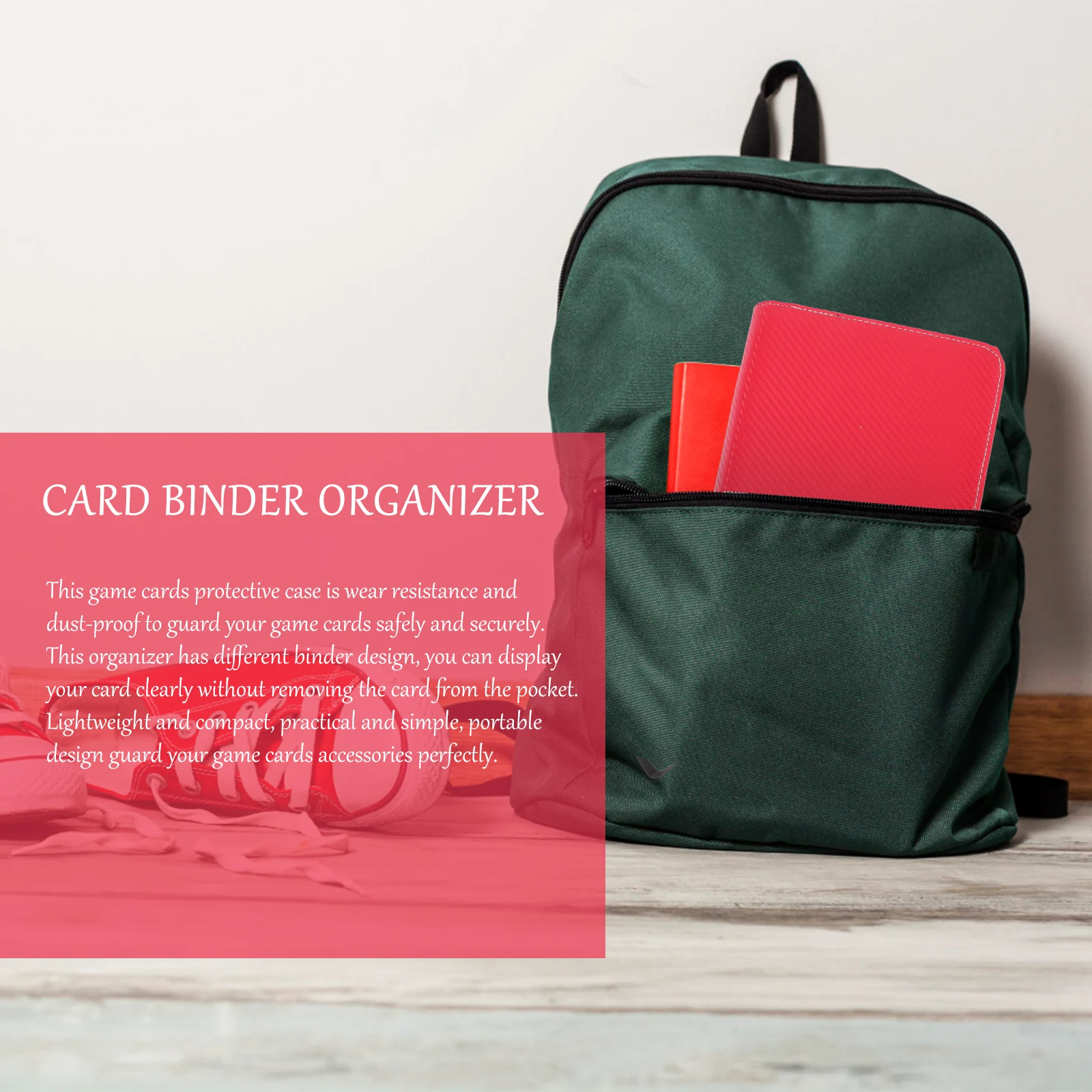 

Pu Binder 4 Pocket Card Storage For Trading Sports Game Cards Protector Organizer Baseball Card Holder Trading Cards Album