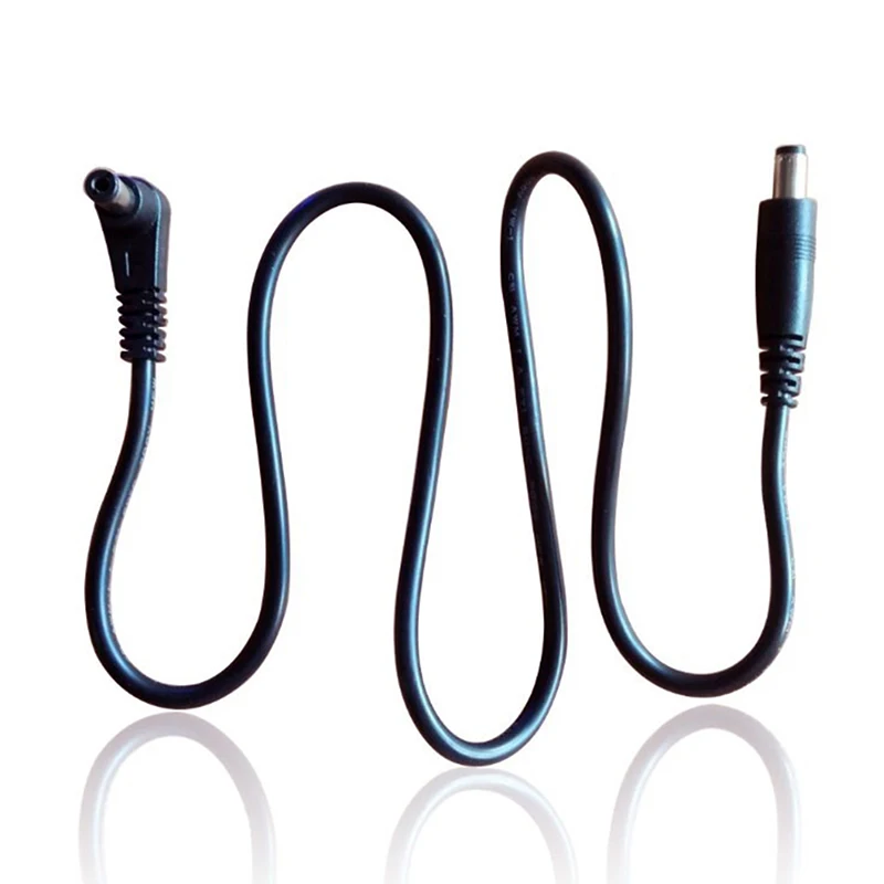 8pcs DC Cable Guitar Effect Pedal Patch Power Lead/cord 60cm Black Sizing 2.1 mm