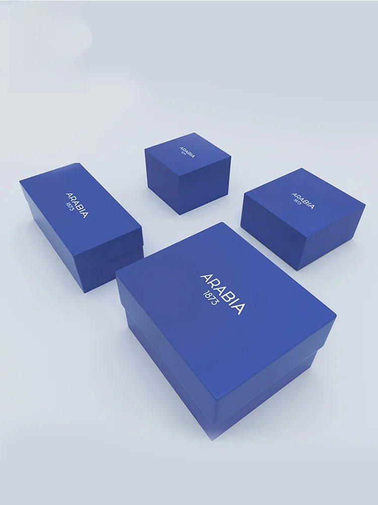 

Arabia Premium Coffee Cup And Plate Set Gift Box Pair of Mugs Paper Box Paaging for Coffee Lovers And Special Gifts