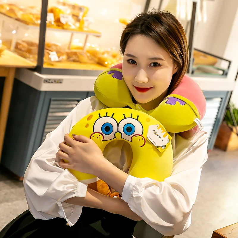 وسادة على شكل حرف U من إسفنج الذاكرة للأزواج مناسبة لعبة وسادة قيلولة على شكل طائرة للأطفال 15524 ** #5